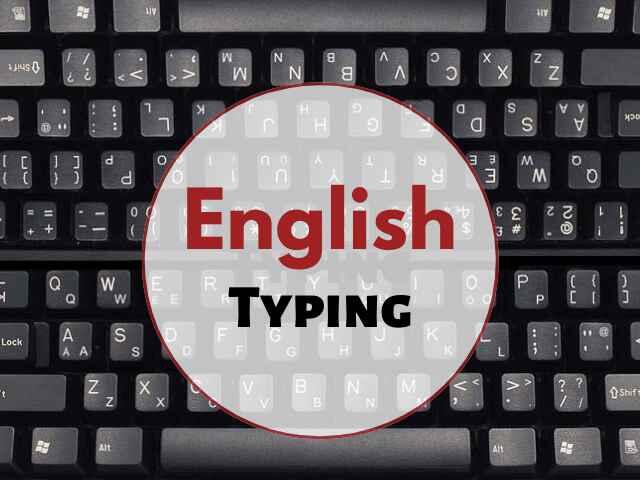 Computer Typing – English